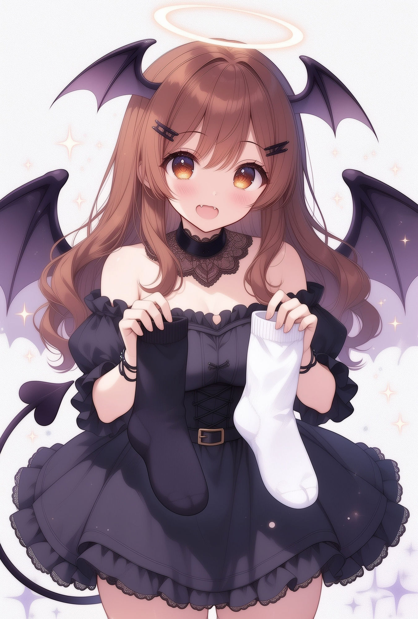 サキュバスの濃厚フェロモン靴下を嗅ぎながら元カノの臭い靴下に中出しぶっかけ サンプル1ページ目