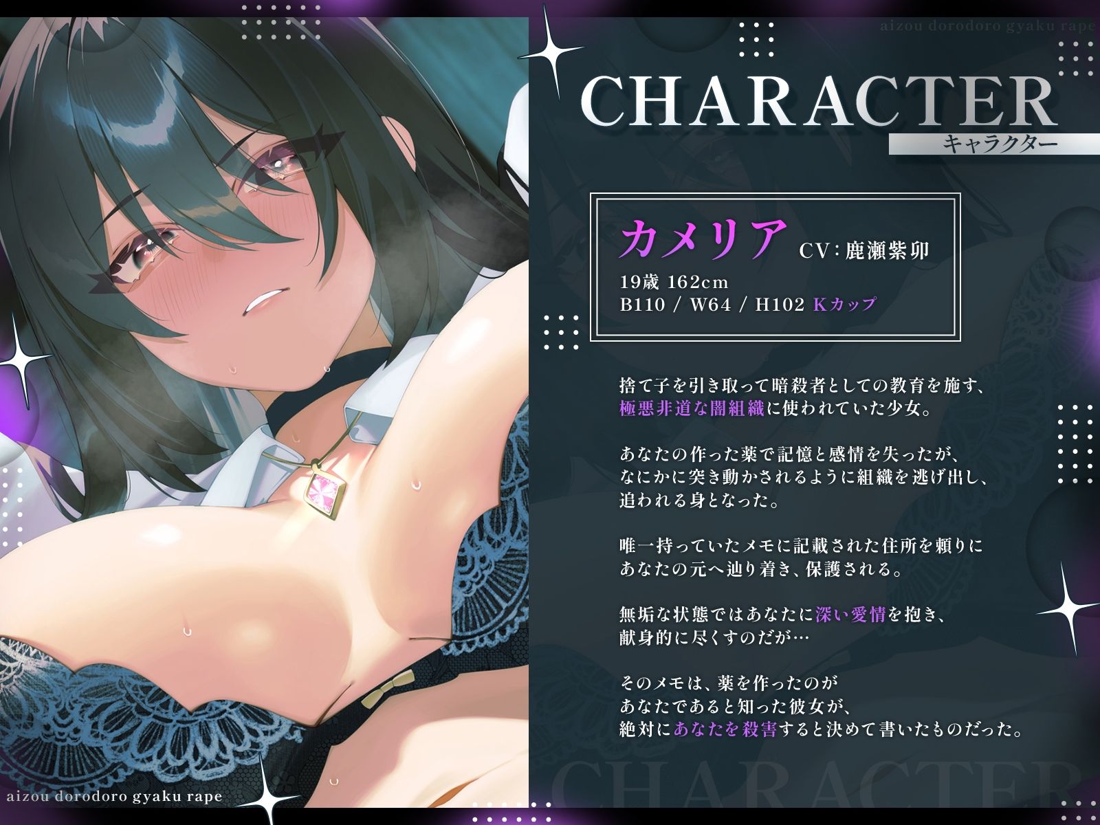 愛憎ドロドロ逆レ●プ〜全てを思い出した暗殺者ちゃんに復讐と恋愛を同時に成就させられて〜【KU100収録】 サンプル2ページ目