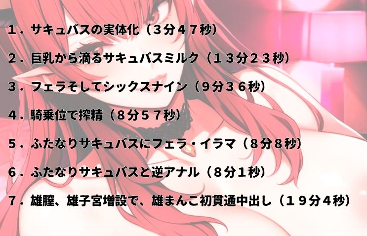 ふたなりサキュバスと新たな快楽の世界へ〜赤サキュバス編〜雄膣増設で犯●れまくる！ サンプル3ページ目