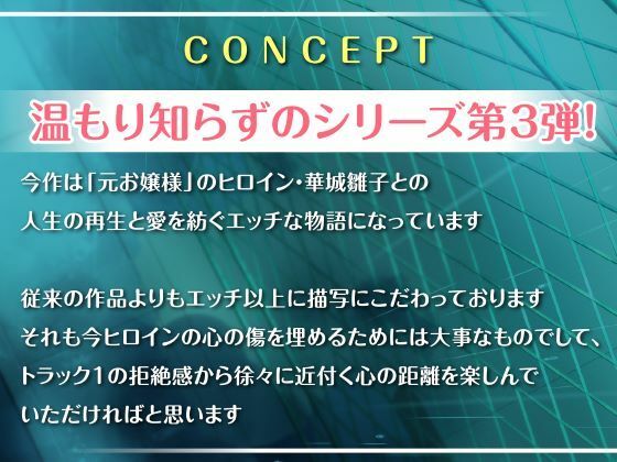 温もり知らずの元お嬢様JK-人生破滅で男嫌いになった彼女との更生らいふ- サンプル3ページ目