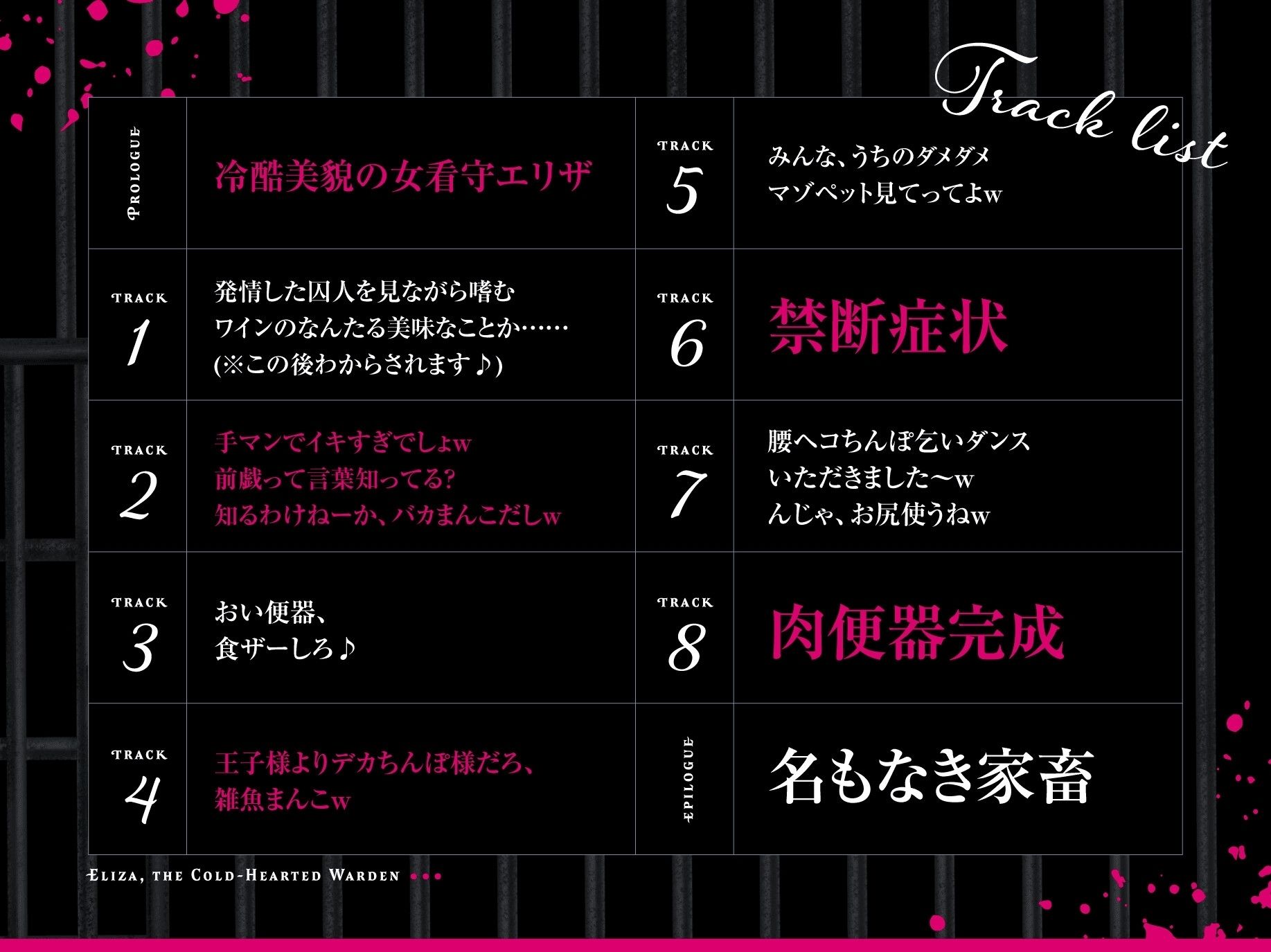 【過激CG集同梱】冷酷女看守エリザ〜性格最悪の女看守に立場わからせ人生終了キメセクレ●プ♪お前は今日から無様な底辺肉便器〜【監獄に響き渡るきったねえ牛オホ声】 サンプル4ページ目