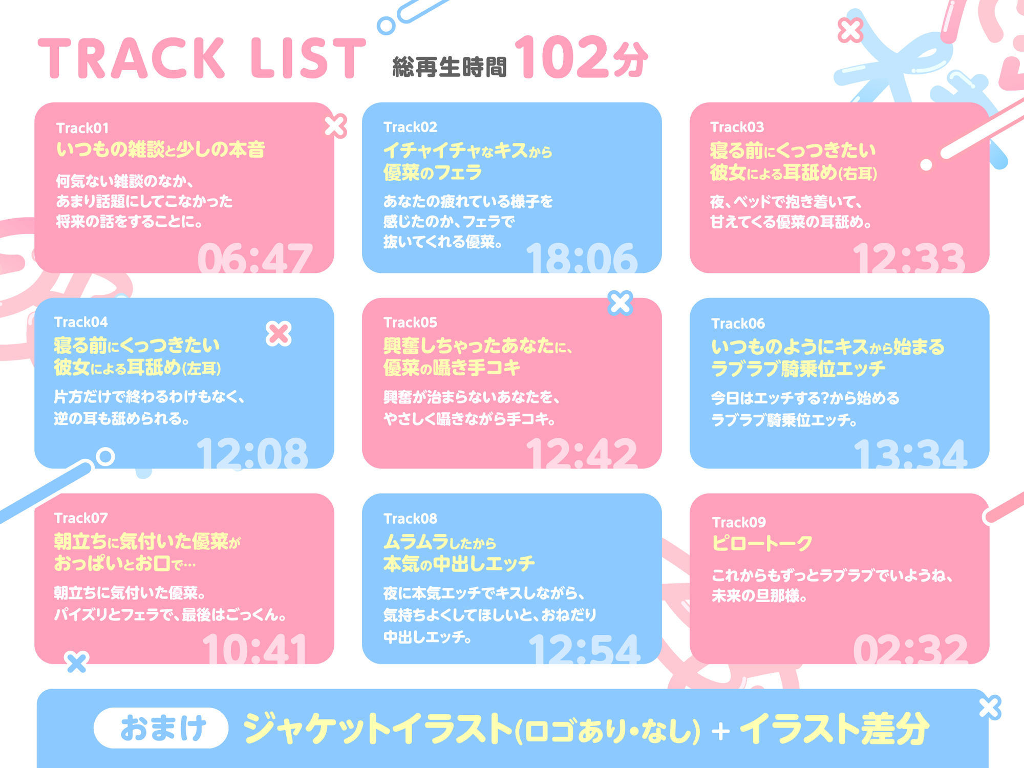 同棲彼女〜甘えるのも甘やかすのも好きな彼女とイチャイチャエッチ〜 CV:乙倉ゅい サンプル4ページ目
