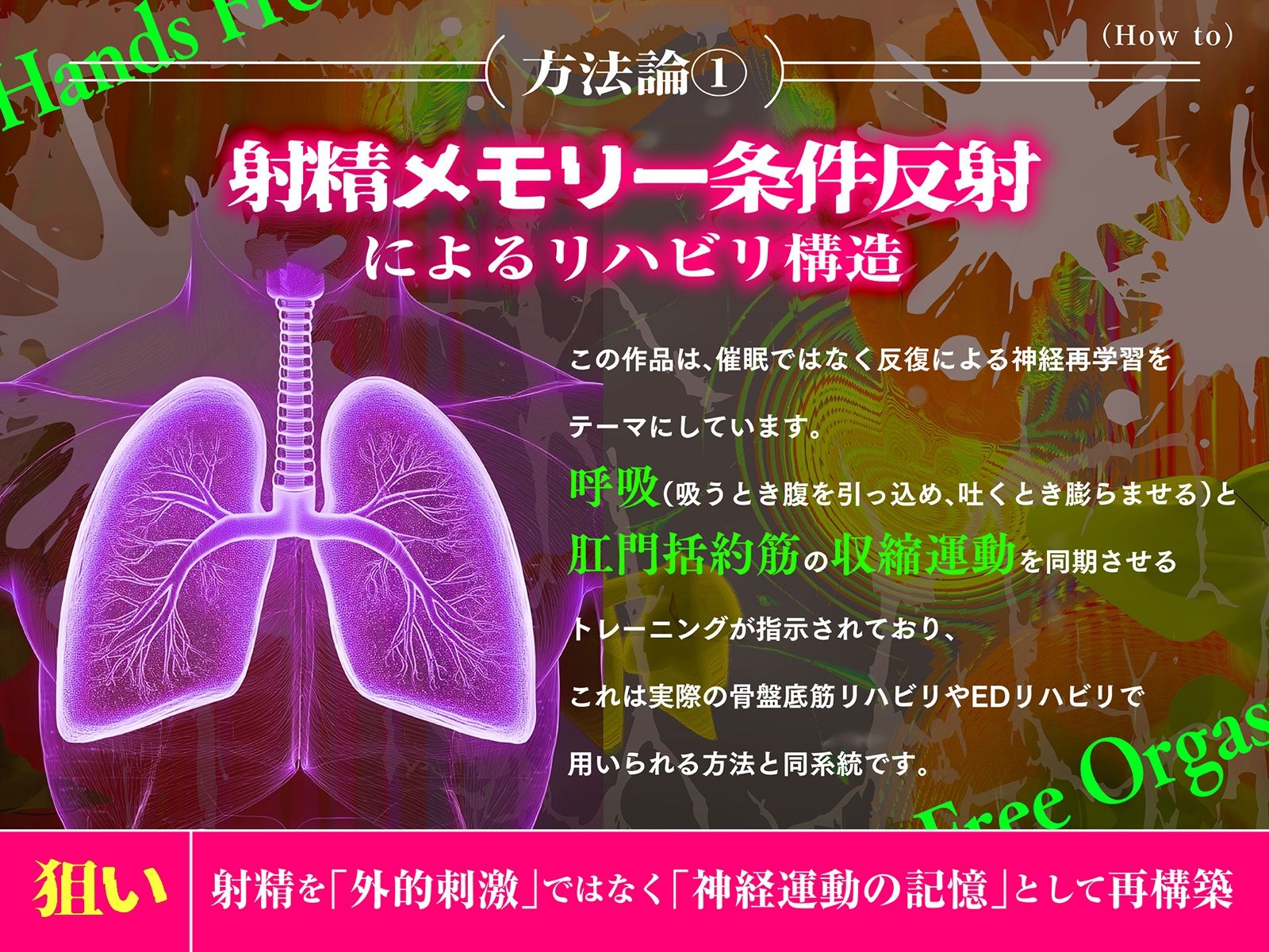 【催〇式】本当にできる！究極に気持ちイイ「かんたんノーハンド射精」メソッド【勝手に出ちゃう 】 サンプル4ページ目