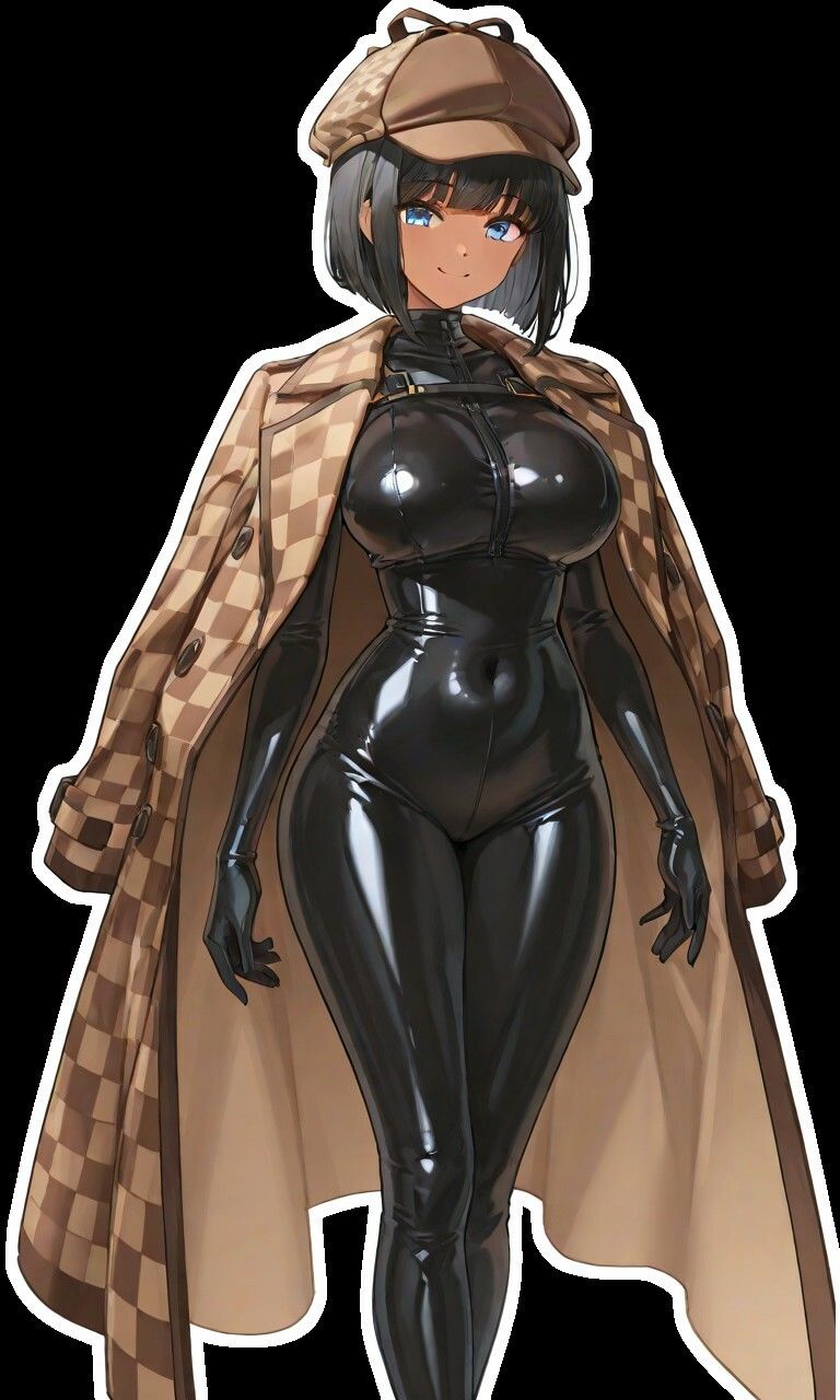 クールな女探偵の胸と尻のせいで仕事に集中できない助手くんの話【1時間/バイノーラル/ラバースーツ】 サンプル5ページ目