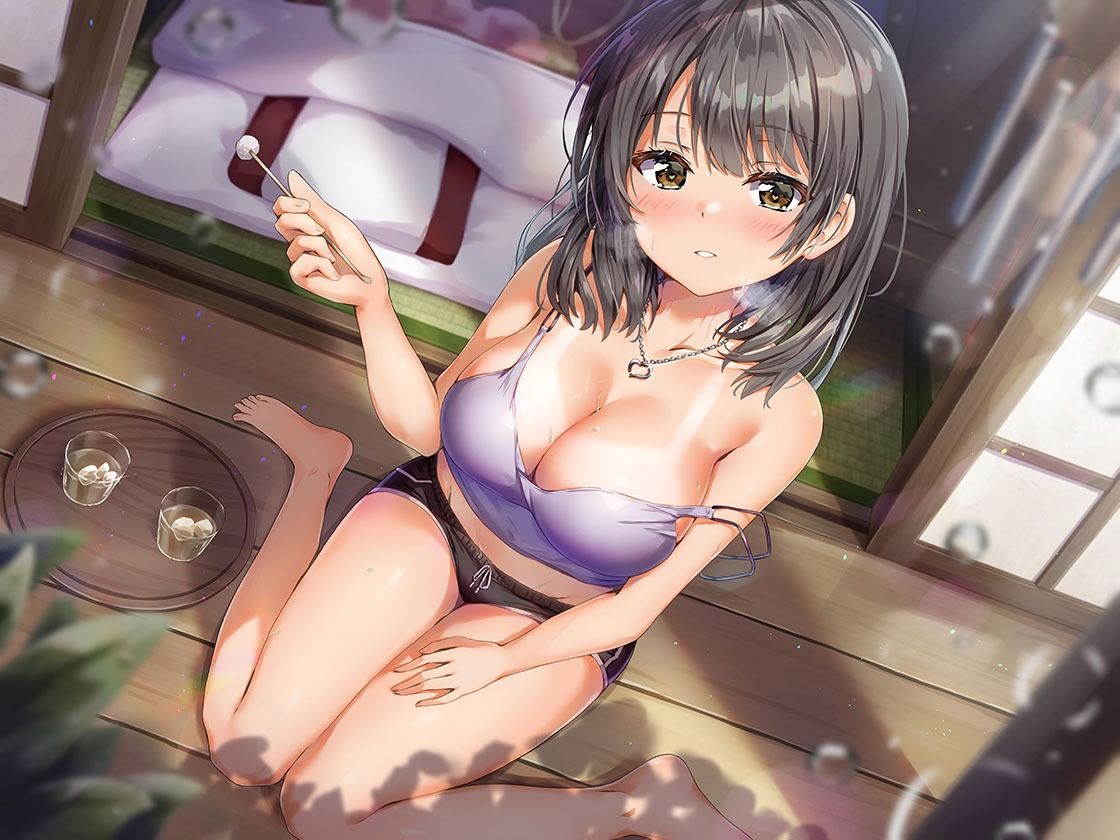 J●と性欲の夏 〜汗ばむ日焼けあと縁側にて〜 サンプル6ページ目