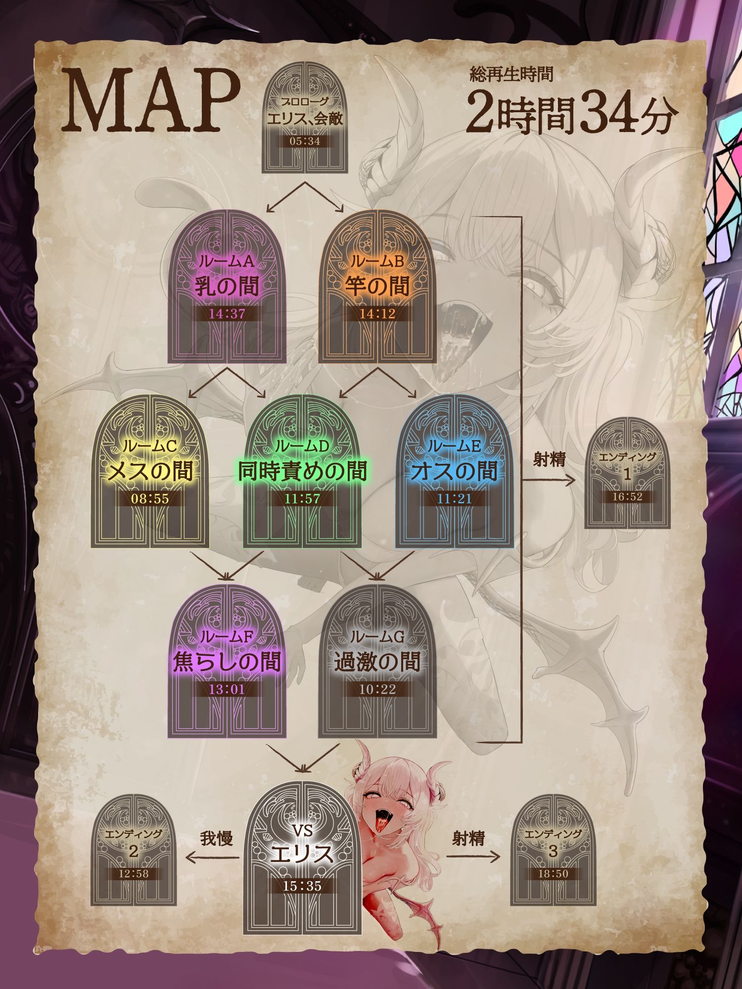 【オナサポ＋逆レ】オナサポクエスト〜エリス編〜 サンプル3ページ目