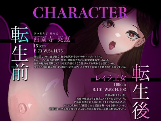 【シナリオ同梱】わがまま処女令嬢が異世界転生！！  巨根の王子にわからせSEX三昧でラブラブ快楽堕ち〜毒林檎は舌の上で溶ける〜 サンプル1ページ目