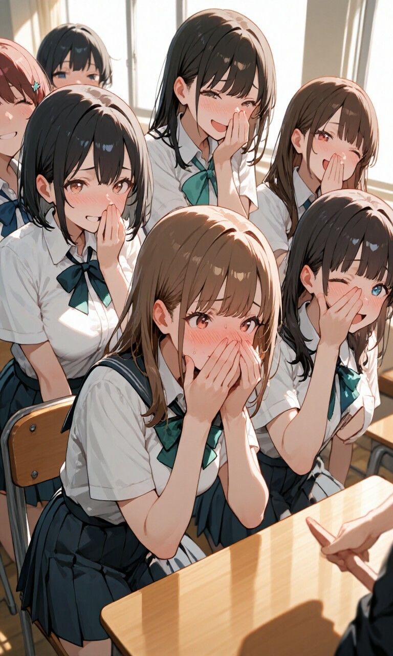 いじめっ娘倶楽部のSPHボイス 空想学園の性教育授業！おちんちんモデルをさせられちゃった男子！女子生徒の視点  【第3話】 サンプル8ページ目