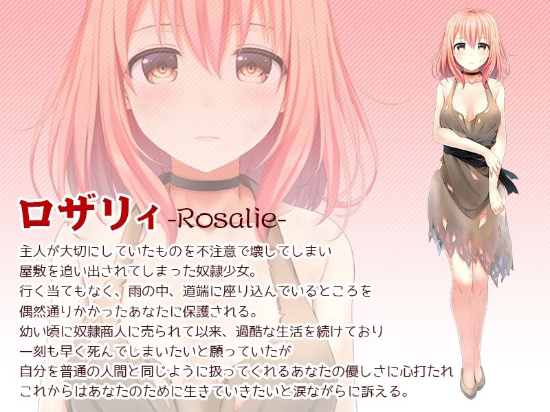 奴●少女ロザリィ総集編 ―捨てられた奴●少女が貴方と幸せになるまでの物語― サンプル1ページ目