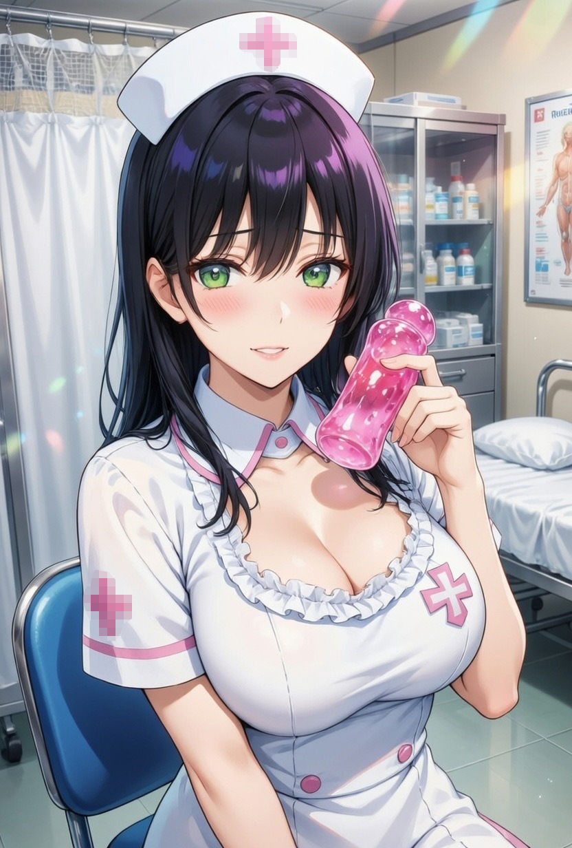 優しい検査のお姉さんに導かれて… びゅーっぴゅー連続射精しちゃいました サンプル1ページ目