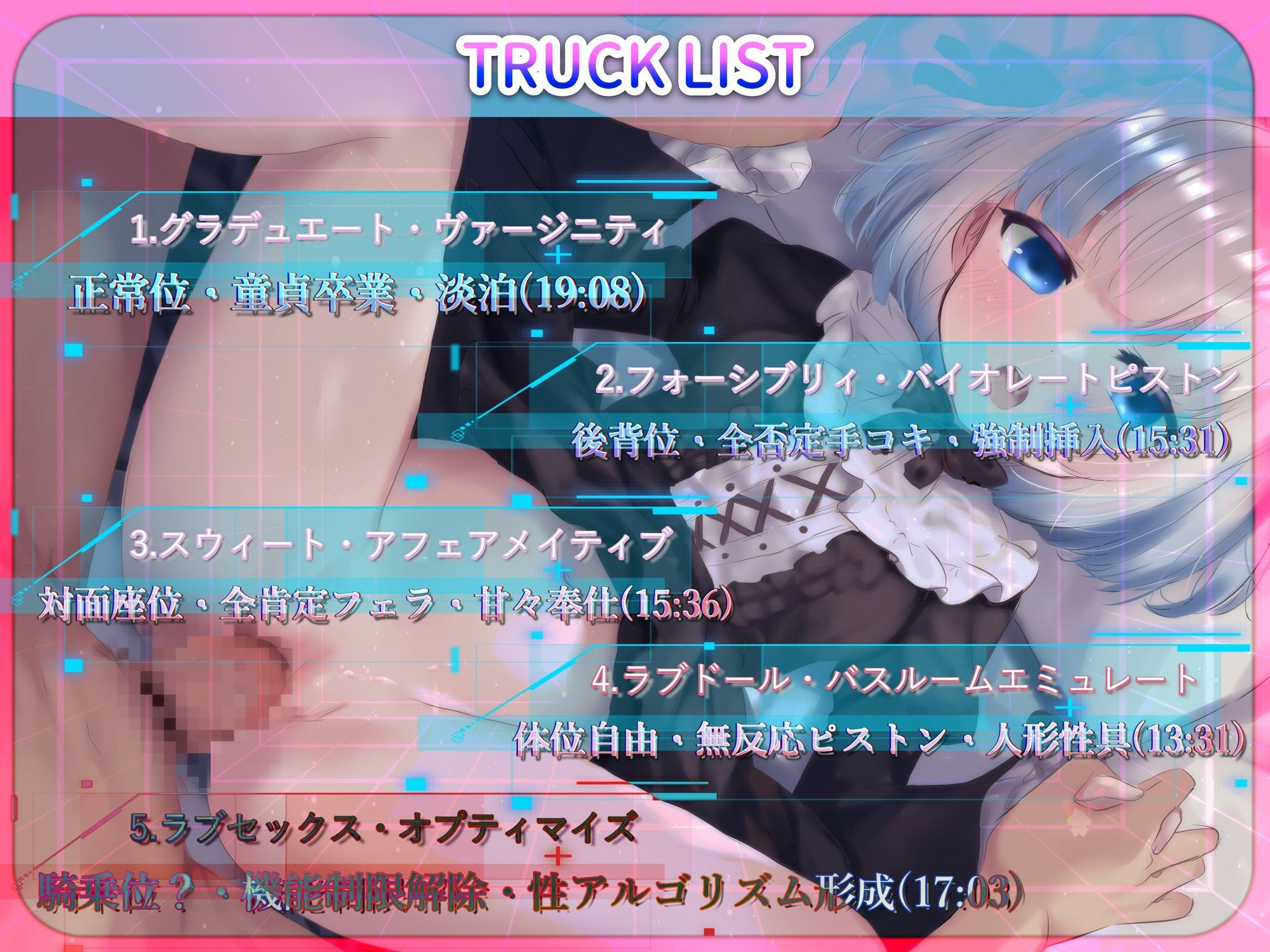 【前作同梱】Re:シチュエーション・セックスシミュレート〜アナタを愛した初期型AIメイドロイドは、最高のセックスを何度でも導き絶頂する〜 サンプル5ページ目