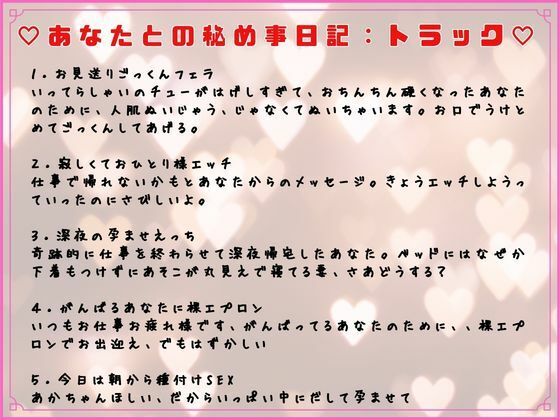 新婚甘々シリーズ 新婚種付け生活 表は清楚うちでは淫乱妻編 サンプル2ページ目