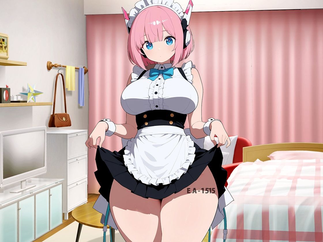 フタナリ機能搭載！最新型AIメイドアンドロイドはユーザーの性的嗜好を学習しすぎていた！ 浣腸、放尿排便補助、マゾメスアナル開発 サンプル4ページ目