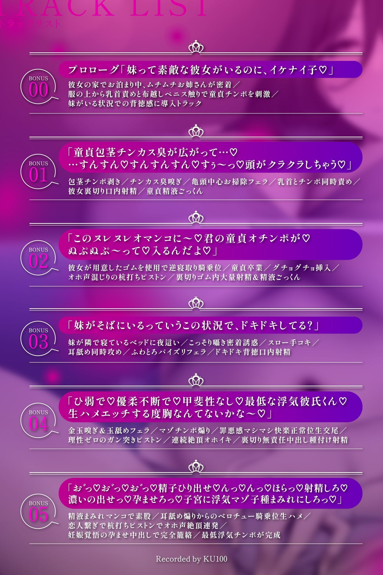 【背徳逆寝取り】彼女のお姉ちゃんに童貞食われて逆NTR生ハメ中出し孕ませオホ  ムチムチ爆乳密着隠語囁きマゾいじめに逆らえず何度もド下品浮気交尾【KU100】 サンプル5ページ目