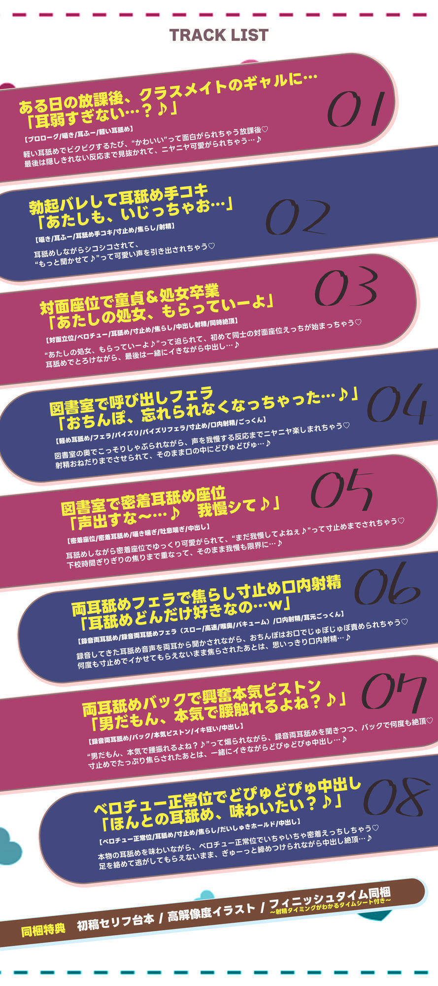【耳舐め特化】ひたすら耳舐めギャル 〜耳舐めされただけで勃起するんだ、カワイイ♪ 満足するまでヌいてあげるね♪〜 サンプル7ページ目