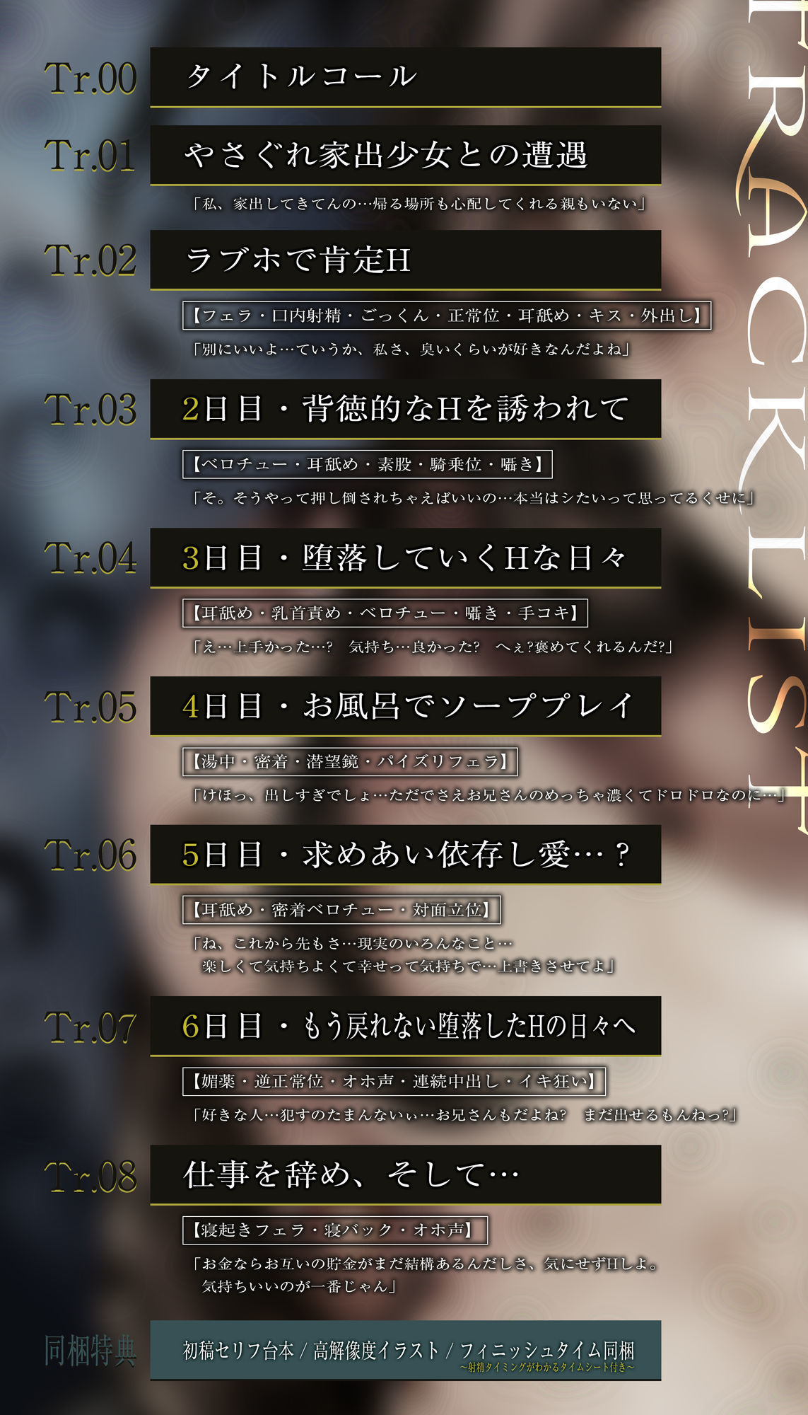 【低音イケボ】やさぐれ家出少女と共依存セックスにハマりました。〜性欲を満たし合う背徳逆レの6日間〜 サンプル7ページ目