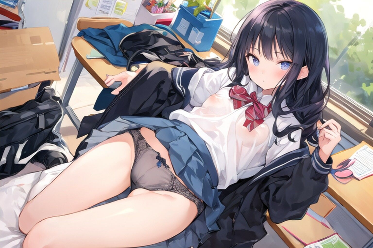 妄想が激しい彼女〜つづりの妄想エッチ01 サンプル5ページ目