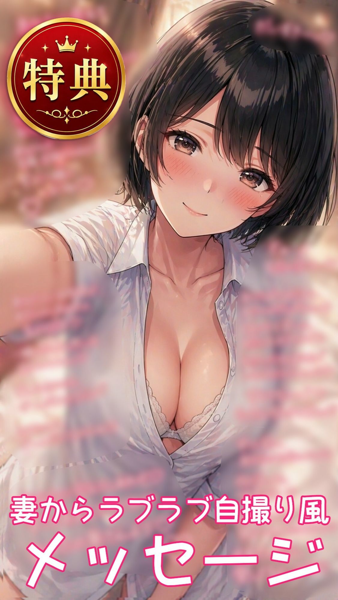 【あまあま/純愛/淫乱妻】完全新作（はーと）あまあまで淫乱な年下妻との日常〜あなただけ大好き（はーと）〜 サンプル4ページ目