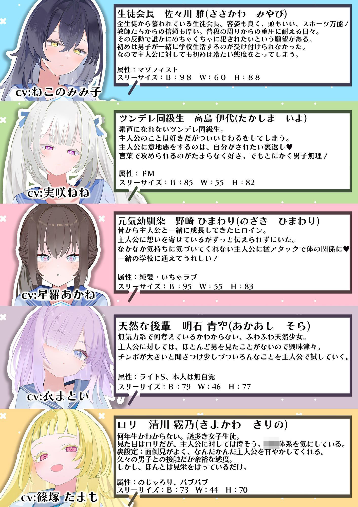 共学になった学園でクセ強生徒との寮生活 サンプル2ページ目