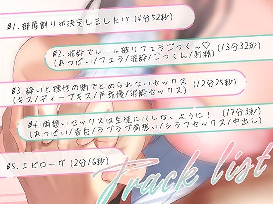 酔いどれ教師‐修学旅行中同室になった新任教師が生徒にバレないように××××する‐ サンプル3ページ目