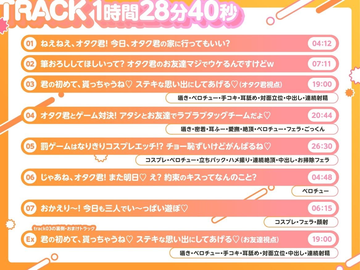 オタクに優しいギャルは、僕以外のオタクにも優しい（はーと）NTR サンプル4ページ目