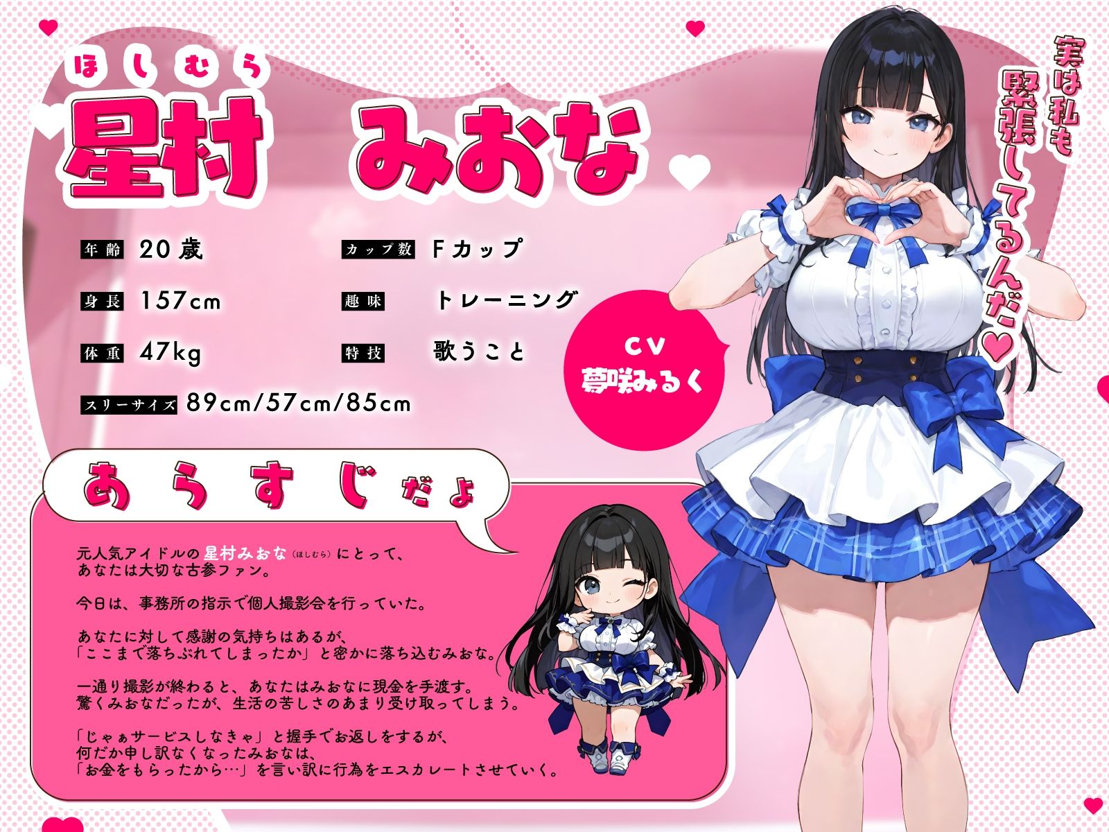 落ちぶれた元人気アイドルのご奉仕おひねりえっち。言いなり顔面騎乗位で密室個撮ハメハメ サンプル2ページ目