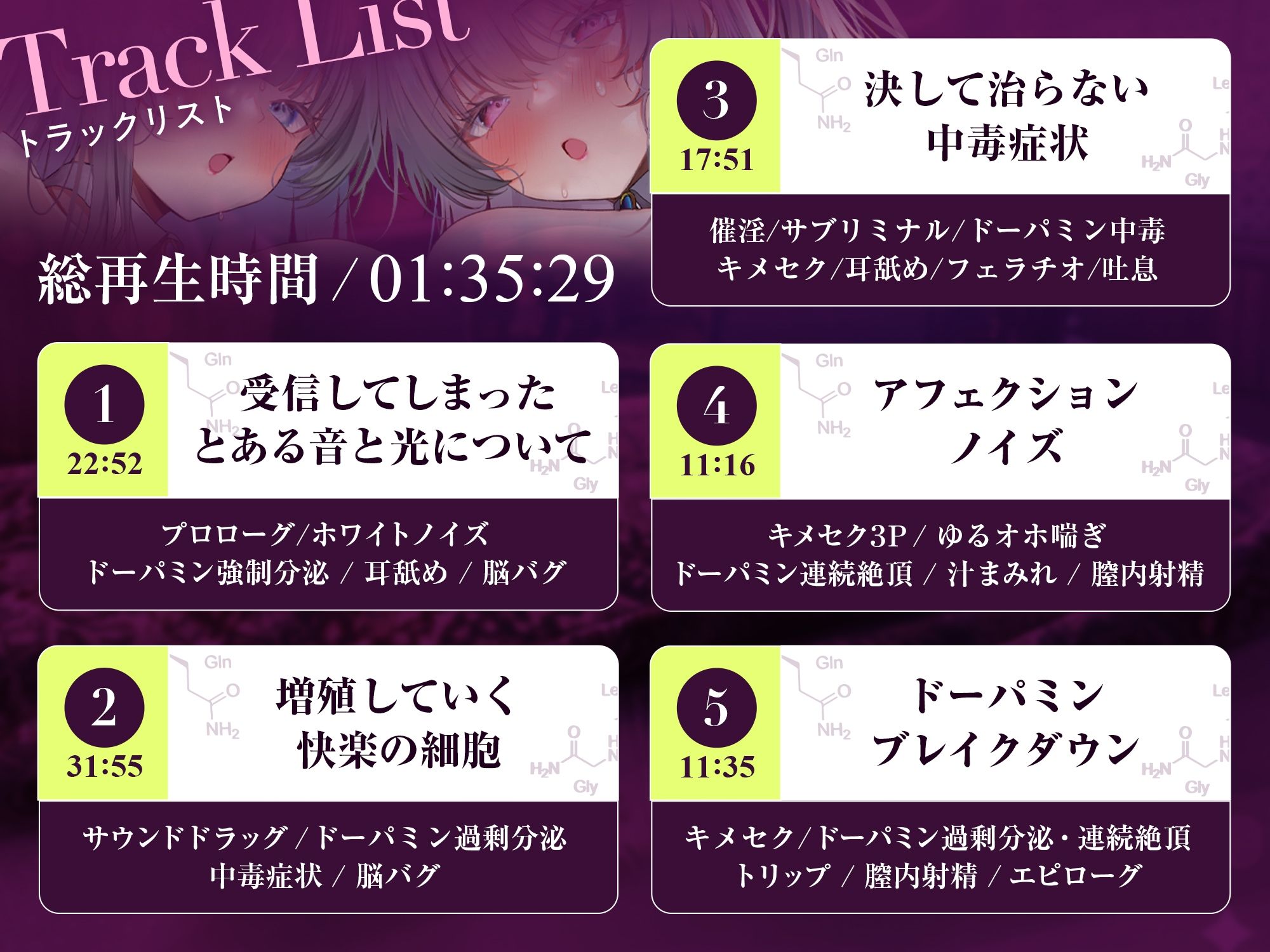 【脳汁ドバドバ】ドーパミン・ブレイクダウン〜聴くだけで無限に増殖する快楽物質で「痙攣」脳イキが止まらない〜【サウンドドラッグ】 サンプル9ページ目