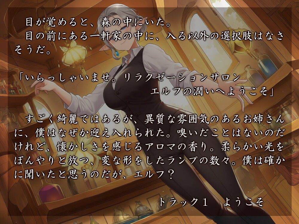 Relaxation salon エルフの潤い サンプル1ページ目
