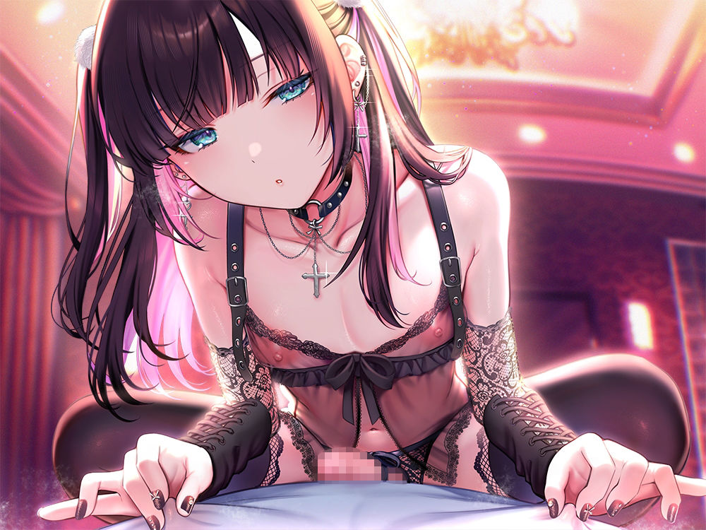 地雷系男の娘に教えてもらう乳首責め快楽〜ボクがこの世の楽園に連れて行ってあげる【ダウナー低音ボイス耳元囁き】 サンプル2ページ目