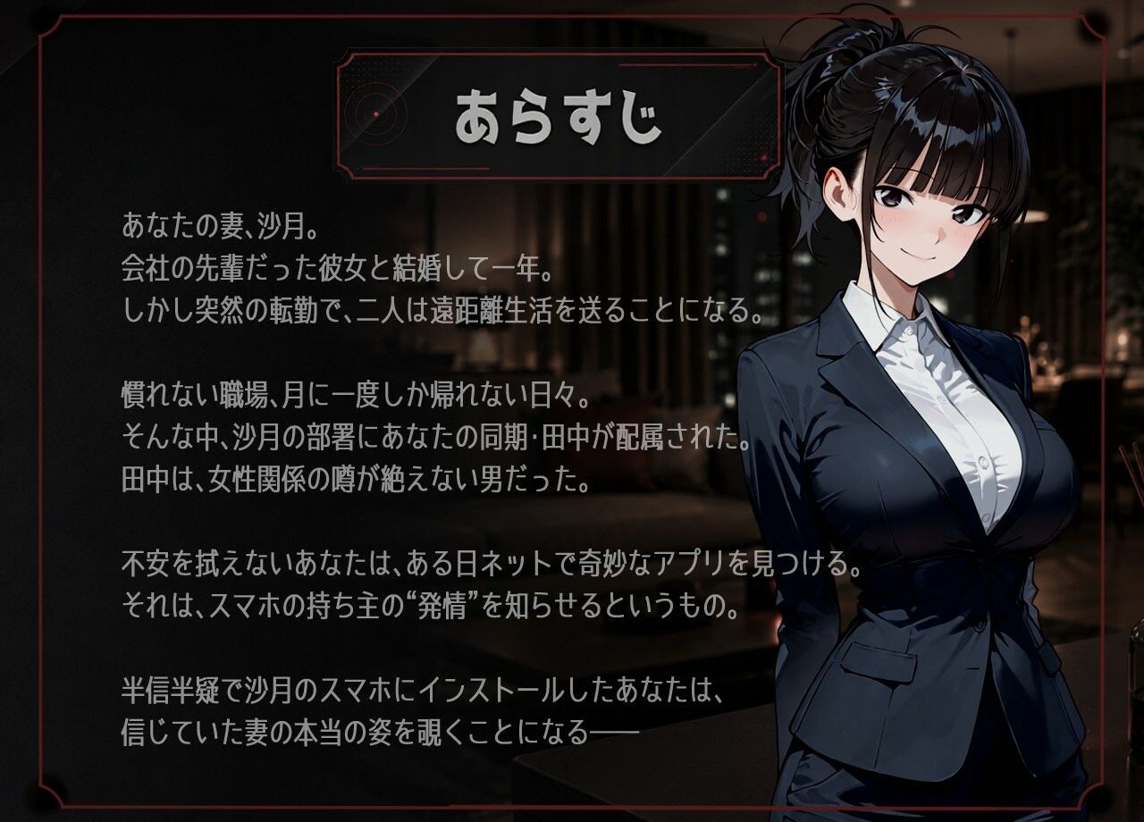 新妻を一人にしてはいけない理由。 サンプル1ページ目