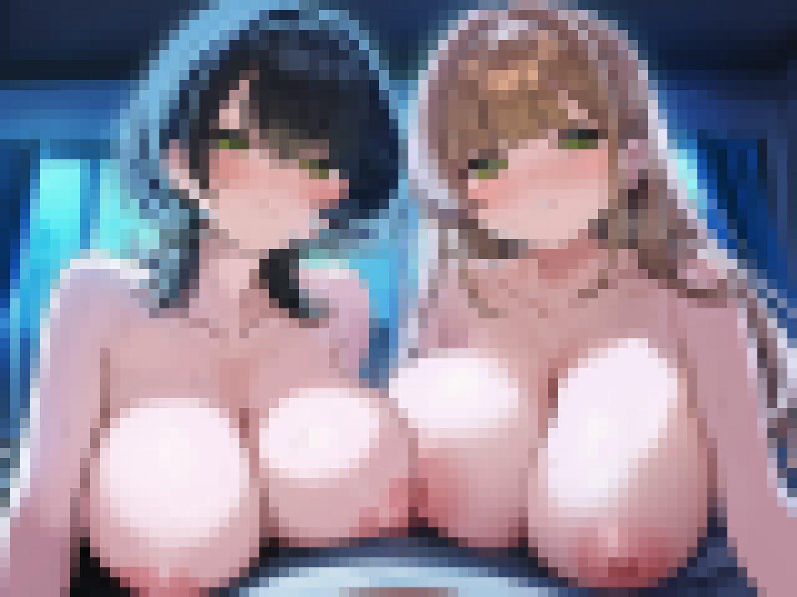 【全裸差分あり】超過保護な高身長義理姉とあまあまWおっぱい洗体＆連続中出し溺愛性活「こ〜らっ♪抵抗しないのっ（はーと）笑」 サンプル5ページ目