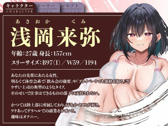 嫌いな女上司がデリヘル嬢！？ウザ絡みする体育会系OLとの公私混同SEX サンプル1ページ目