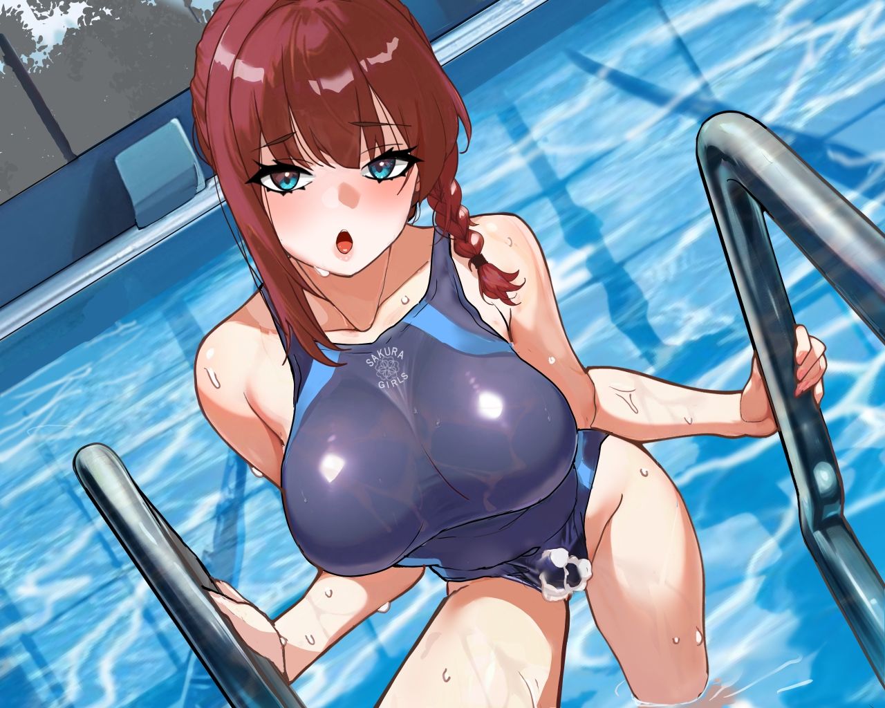 【気弱でウブなふたなり水泳部員少女に】プロのエロゲ声優の本気のドスケベお下品射精演技が聞きたい！ 水城すい編【エッチを教え込んで下品でオホ声塗れの精通指導！】 サンプル2ページ目