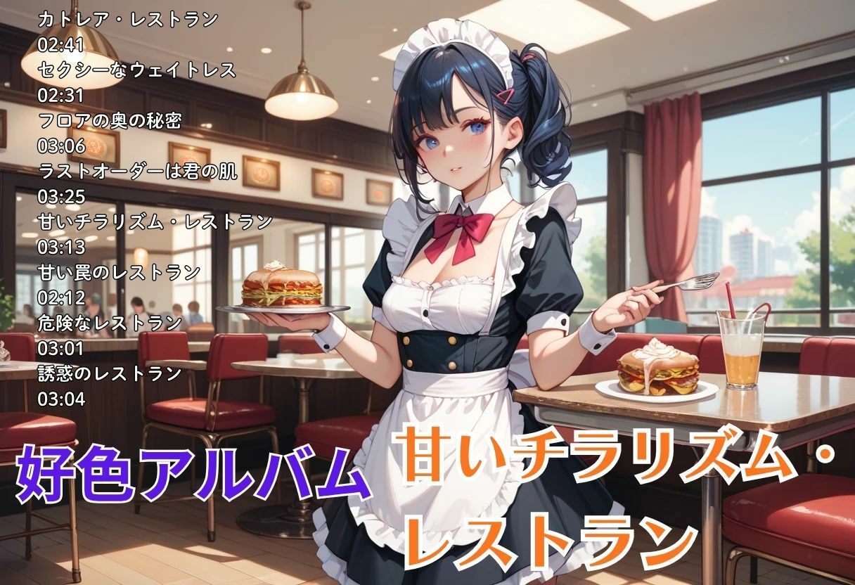 好色アルバム  甘いチラリズム・レストラン サンプル1ページ目