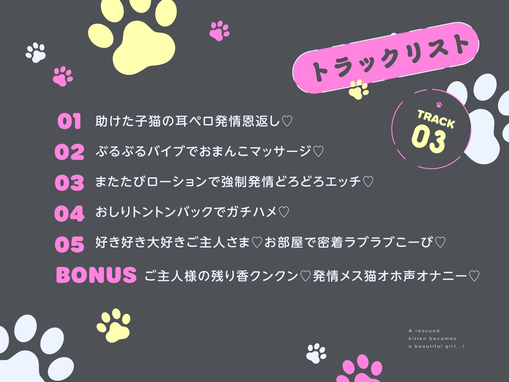ダウナーにゃんこの恩返し 〜どスケベボディをオホ声調教〜 サンプル3ページ目