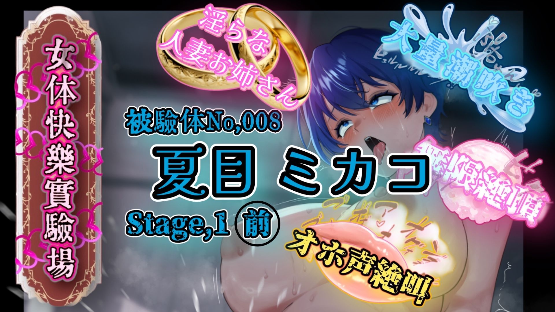 【実演】『女体快楽実験場』Best Selection VOL，3 「望月うにゅ」「谷野ゆあ」「夏目ミカコ」【オホ声】 サンプル6ページ目