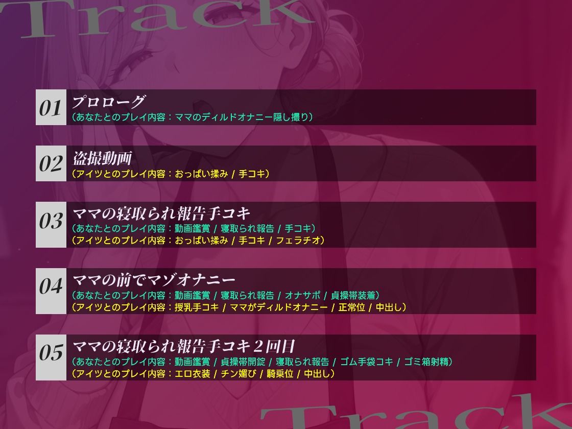 【音声版】嫌いなアイツに堕ちたママ 隠し撮りから始まる見せつけ寝取られ調教 サンプル4ページ目