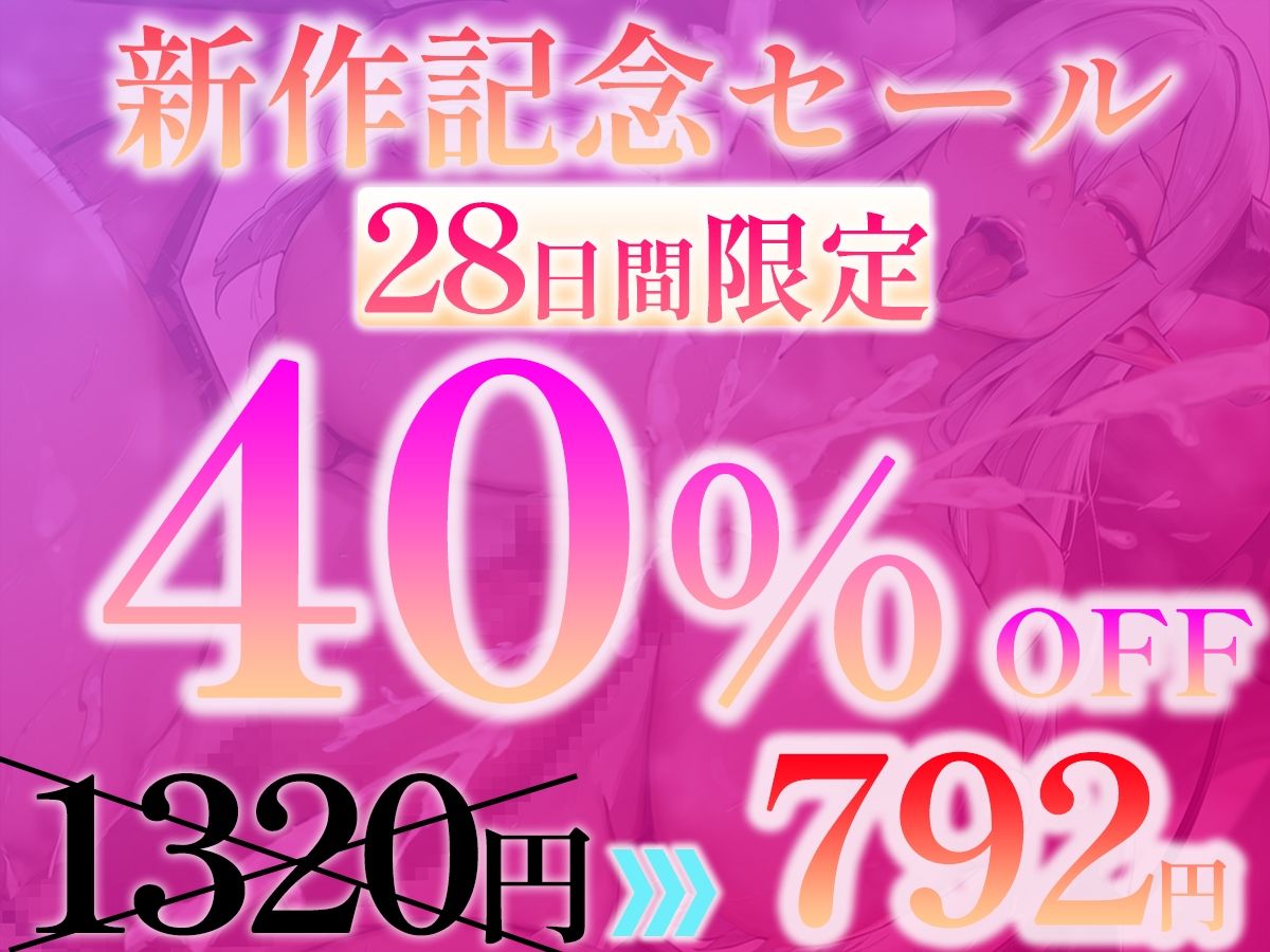 ふたなりサキュバスに低音で「メスになれ♪」と囁かれながらザーメン流し込まれて、妊娠確定メス堕ち孕ませ逆アナルで完全屈服【高音質KU100】 サンプル1ページ目