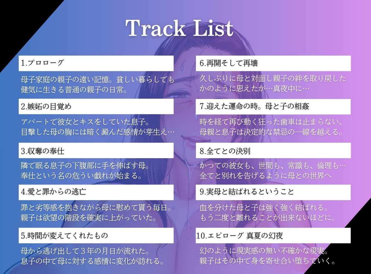実母に耽る夏〜或る親子の偏執的相姦〜 サンプル3ページ目