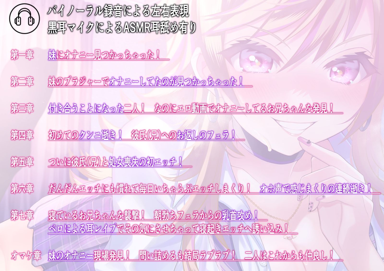 彼氏からNTRしてパコパコ当番にしたアナタの事を好きすぎるドスケベ妹が淫語と吐息まじりの脳がとろける耳舐めや乳首攻めで、朝からイチャラブセックスを求めてくる日常 サンプル5ページ目