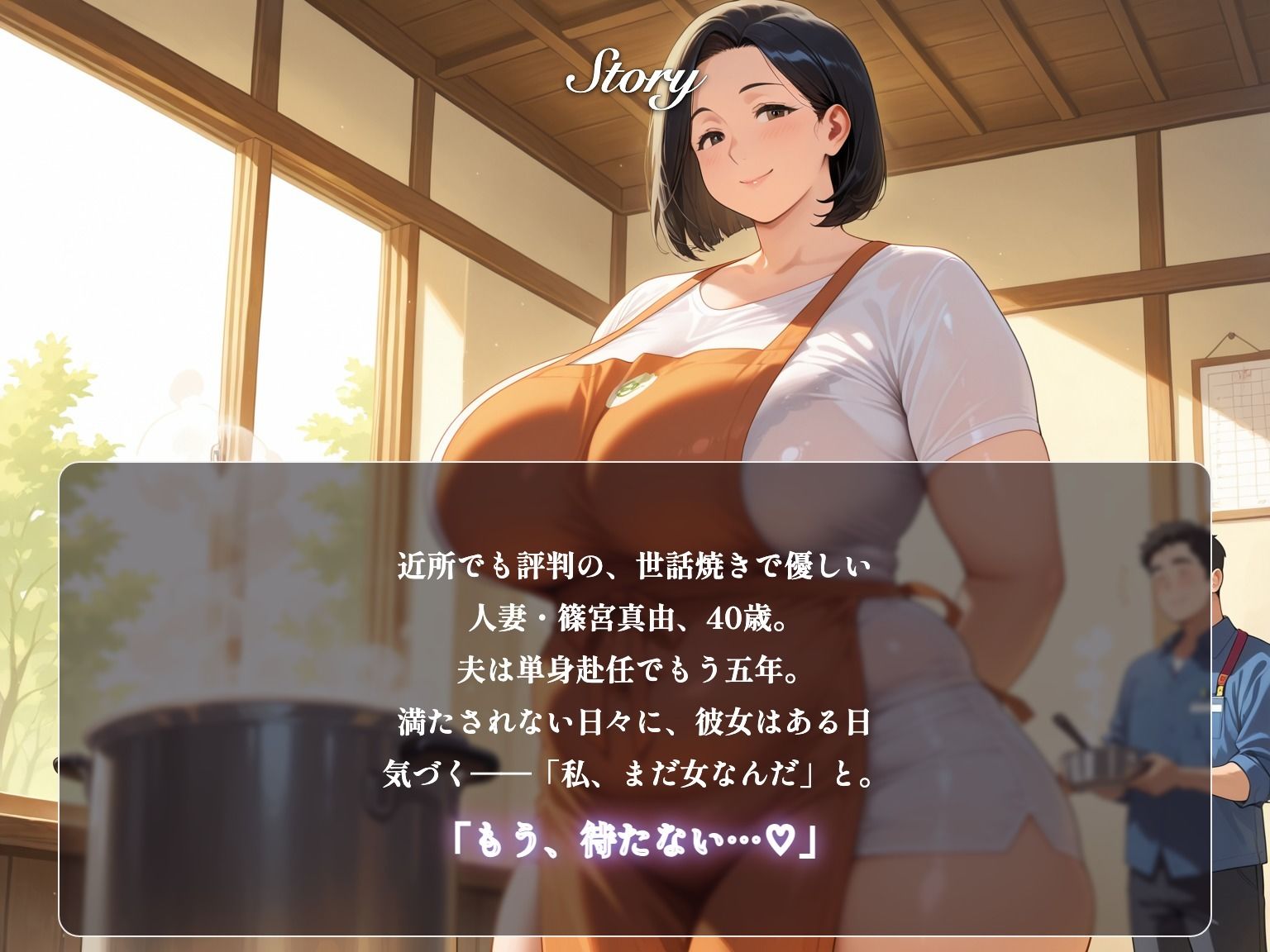 【総再生時間5時間以上】四十爆妻断れない人妻篠宮真由（CG452枚＋エロシーン動画） サンプル2ページ目