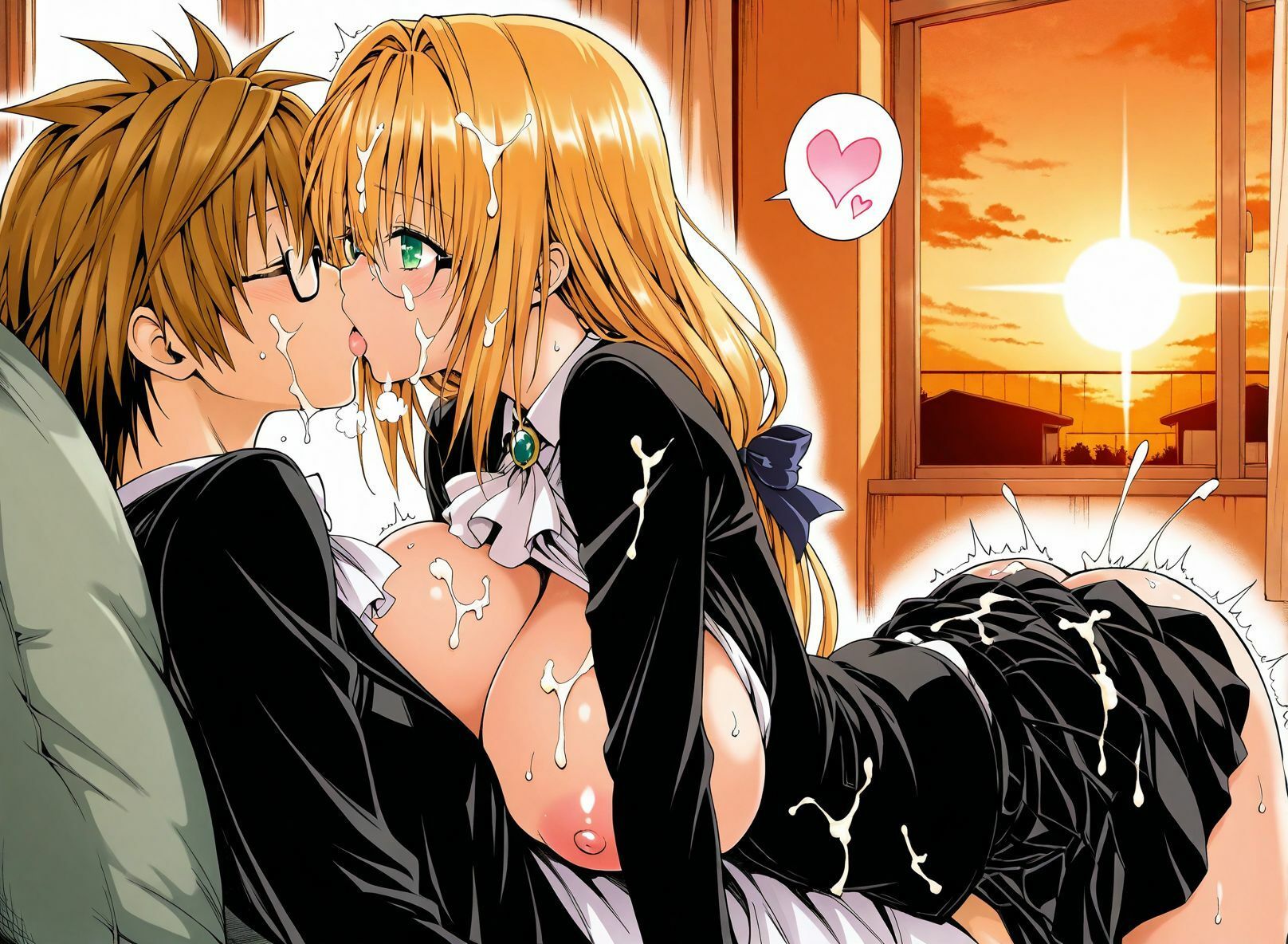 【アクシデンTo LOVE】【ボイス作品TLT1対応】【教師服】【処女、初体験】金髪巨乳ドジっ子天然美人教師ティア先生とお互い初体験ラブラブあまあまエッチ サンプル8ページ目