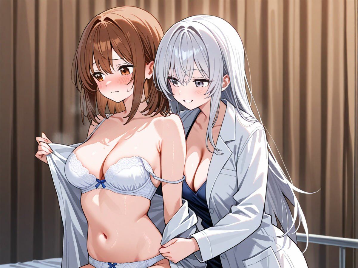 【NTR 百合】セックスレスで悩む妻が美人巨乳カウンセラーに寝取られた‥ サンプル3ページ目