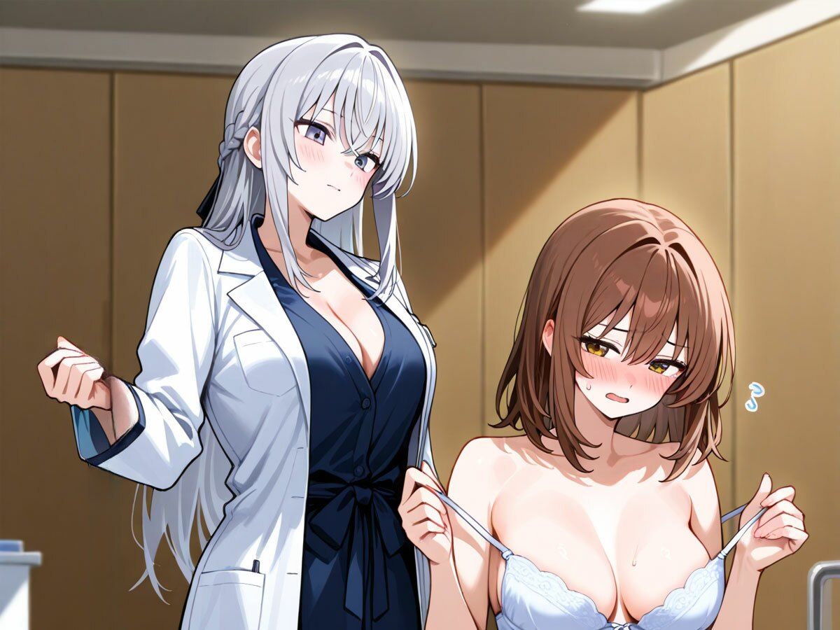 【NTR 百合】セックスレスで悩む妻が美人巨乳カウンセラーに寝取られた‥ サンプル4ページ目