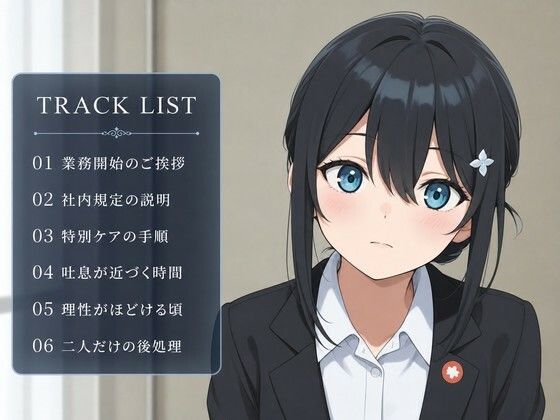 【吐息混じり×事務処置】クールな先輩社員と、社内規定の特別ケアえっちをしなければならない後輩生活♪ サンプル2ページ目