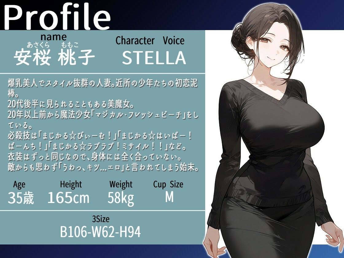 人妻魔法少女VS悪の種付けおじさん〜アヘ顔ダブルピース性〇隷宣言を生中継でしてしまった話〜【中出し/巨乳/ファンタジー】 サンプル2ページ目