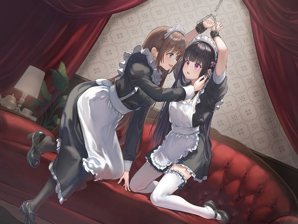 【TS百合】百合メイドレイの拘束飼育日記【主観視点ボイスあり・なし選択可能】【KU100】 サンプル4ページ目