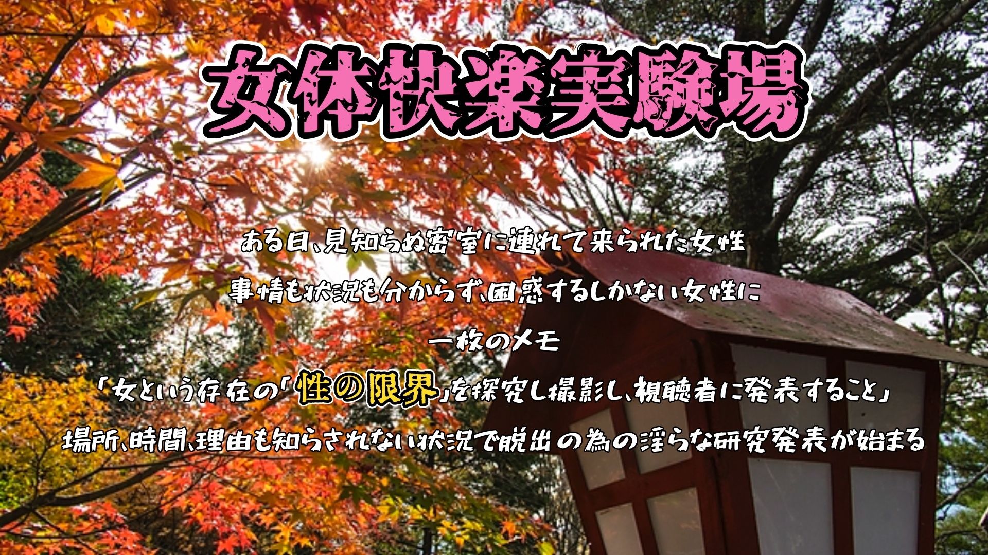 【実演】『女体快楽実験場』 被験体No，019「祈唯手みりゅぅ」Stage，1後編【オホ声】 サンプル1ページ目