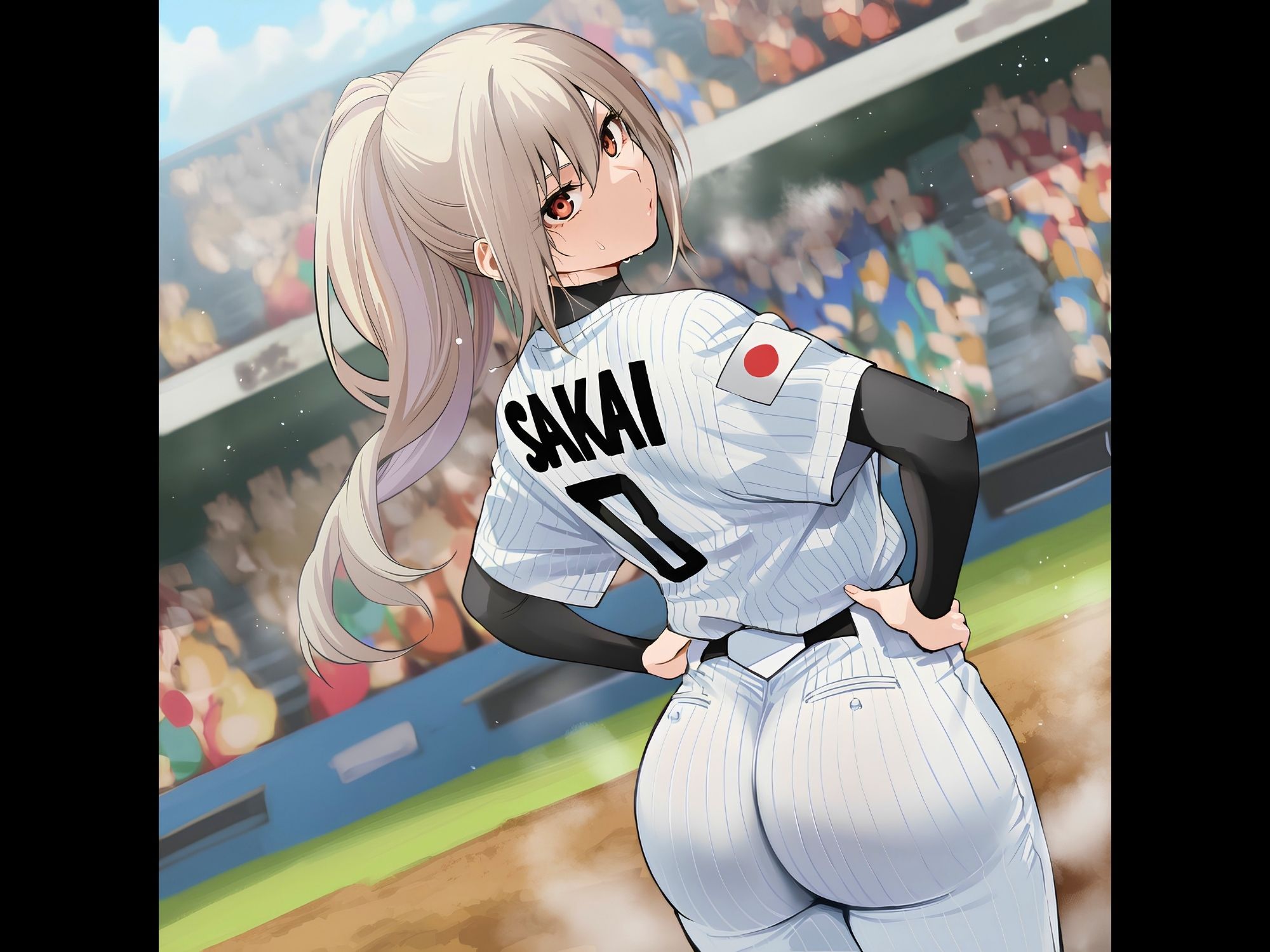 黒人コーチのデカちんぽで寝取られ報告する女子野球と寝取られマゾオス【KU100】 サンプル3ページ目