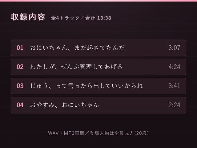 【妹×射精管理】おにいちゃんは、なんにもしなくていいの 〜甘やかされて、カウントで出させられる夜 サンプル1ページ目